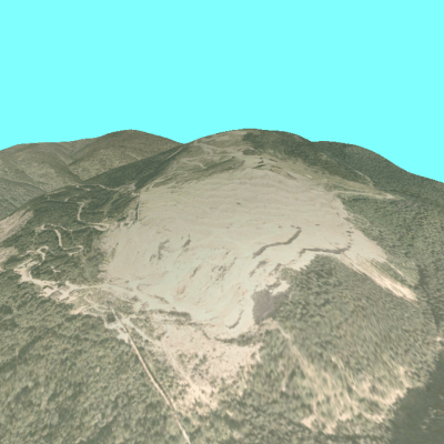 3D model of Lespezi quarry